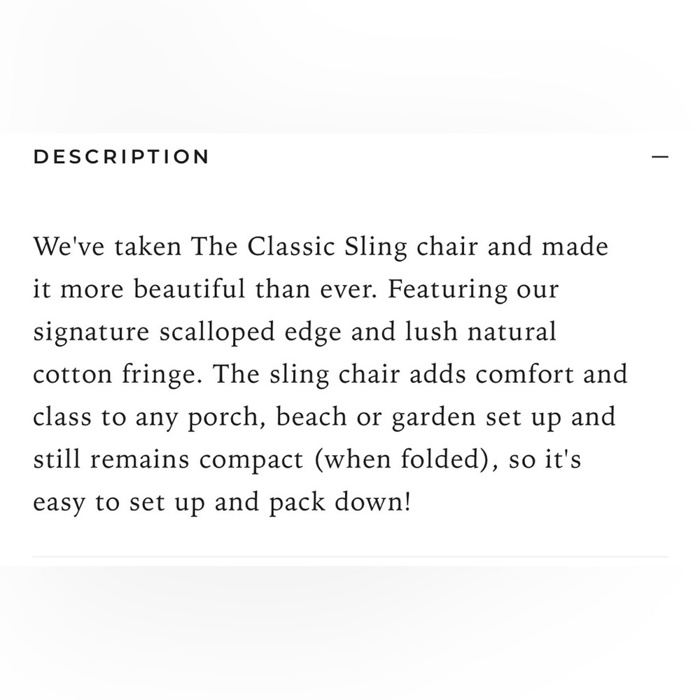 Business & Pleasure Co. the sling chair chase beach pool 2 available - Picture 13 of 13